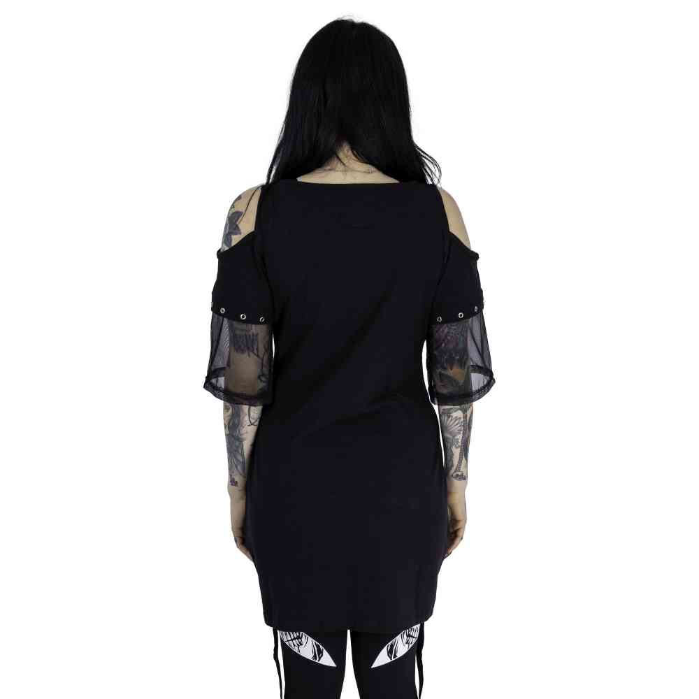 Vixxsin - SHRIEK Lange top - Zwart